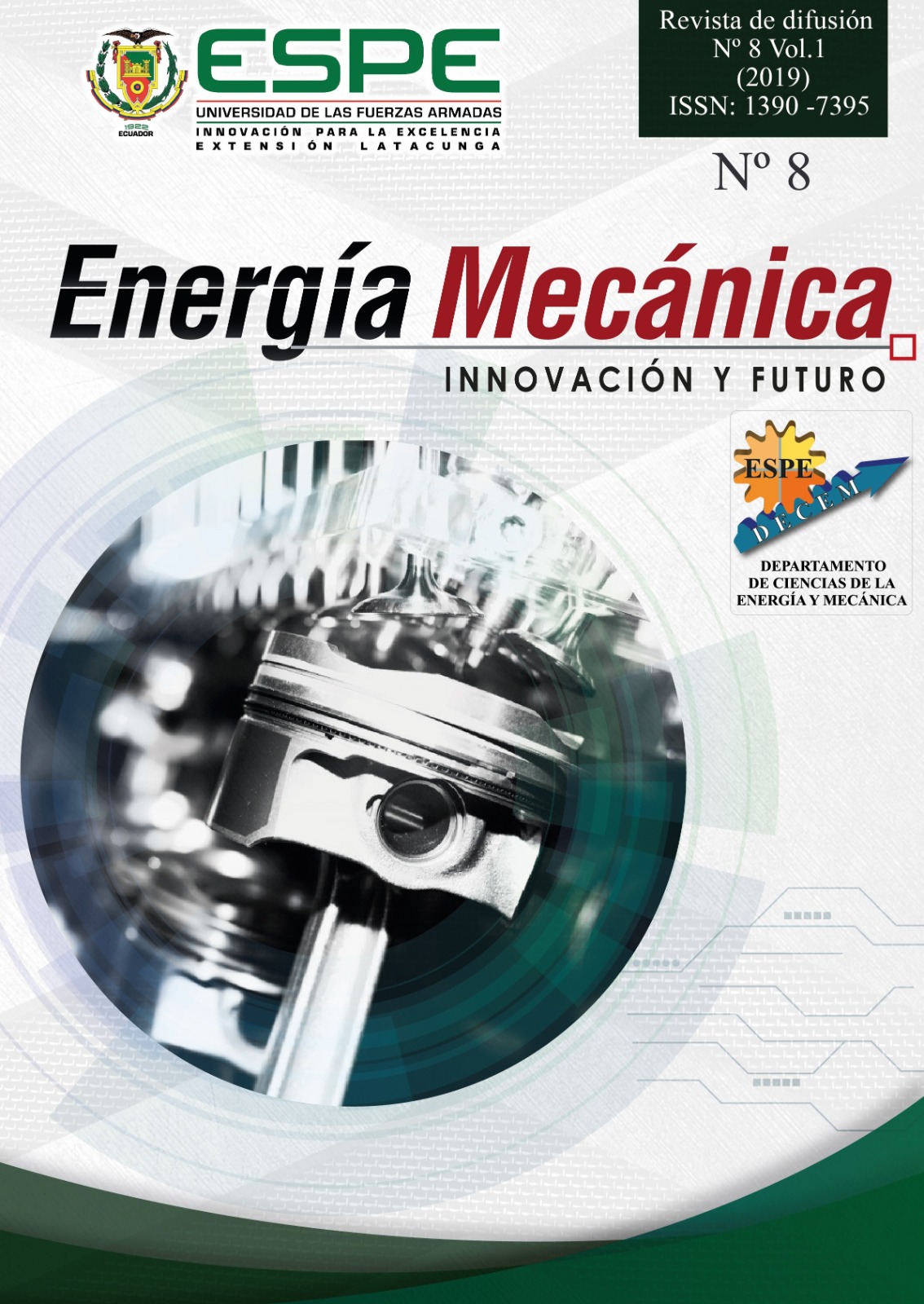 Energía Mecanica Innovación y Futuro Vol. 8 - 2019